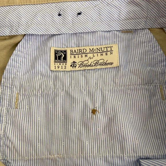 Brooks Brothers Khaki Bermuda Shorts, W30 - Picture 9 of 11
